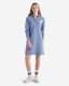 Roots Organic Cooper Long Sleeve Polo Dress - SATIN BLUE Roots Organic Cooper Long Sleeve Polo Dress - SATIN BLUE