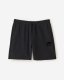 Roots Organic Cooper High Rise Sweatshort 6 Inch - BLACK Roots Organic Cooper High Rise Sweatshort 6 Inch - BLACK